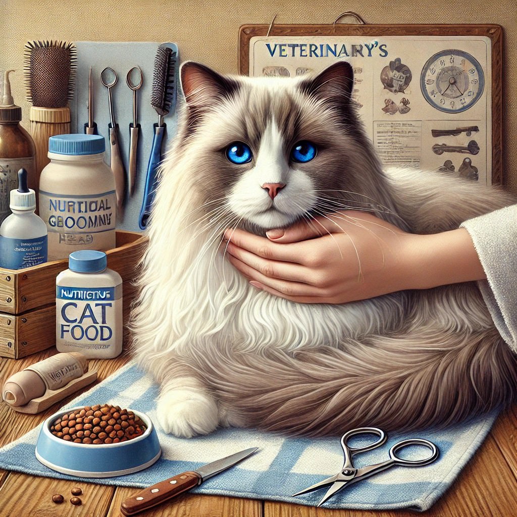 布偶貓的性格、飲食以及健康照顧的重要性